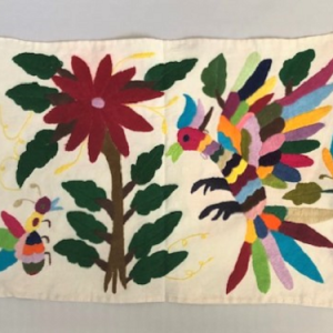 Otomi Embroidery- Hand Crafted Tenango from Mexico